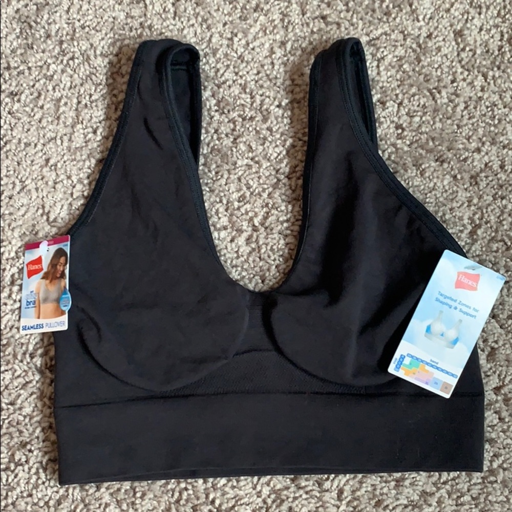 Hanes cozy bra